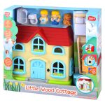 Playgo Domeček s efekty set 28,5x23,5 cm 3 figurky