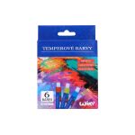 Temperová barva set kov 6ks - 12ml