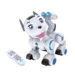 Robotický pes RC světelné a zvukové efekty
