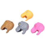 Dinosauří hlava mačkací 9 cm