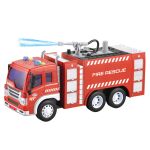 Auto hasičské s vodním dělem a efekty 27 cm