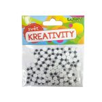 Oči pohyblivé 7mm, 150ks