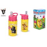 Láhev nerez Krtek 500 ml růžová