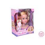 Česací hlava s příslušenstvím 22 cm - Český obal