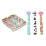 Pravítko dřevěné 13 cm - Kočičí packa