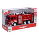 Auto hasičské se stříkačkou a efekty 28 cm - český obal