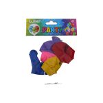 Balónek nafukovací 30 cm - sada 5ks, s číslem 50