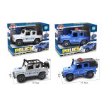 Auto džíp policie šroubovací 17,5 cm