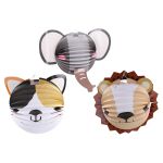 Lampion koule 25 cm Zvířátka