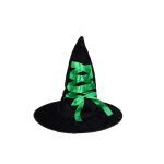 Set karneval - čarodějnický klobouk 44x38 cm MIX