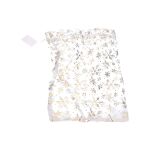 Sáček ORGANZA Vločky 25x35 cm Vánoce