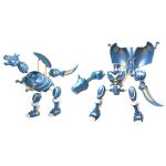 Robot dinosaurus 17 cm