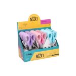 Nůžky barevné 13,8 cm, 3 druhy