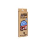 3D puzzle dřevěné - Hasičské auto 12 cm