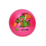 Míč gumový nenafouknutý drak 22 cm