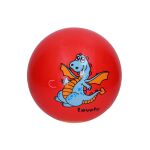 Míč gumový nenafouknutý drak 22 cm