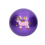 Míč gumový nenafouknutý jednorožec 22 cm