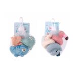 Zvířátka do vany gumové set 3 ks 6 cm