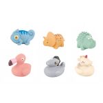 Zvířátka do vany gumové set 3 ks 6 cm