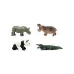 Zvířátka figurky set 4 ks 12,5 cm