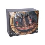 Pirátská loď s figurkami a efekty 30 cm