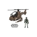 Vojenský vrtulník s pilotem 23 cm