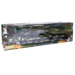 Vojenský tahač s vojákem 80 cm