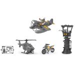 Vojenský set s letadlem 21cm