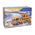 Autojeřáb s efekty stavebnice 41cm