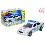 Auto policejní s efekty 15,5 cm - český obal