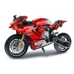 iM.Master Stavebnice motorka červená - 557 dílků