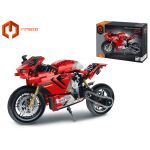 iM.Master Stavebnice motorka červená - 557 dílků