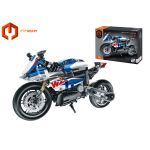 iM.Master Stavebnice motorka modrá – 542 dílků