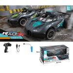 Auto RC na dálkové ovládání černé 23 cm