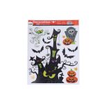 Dekorace okenní 41x29 cm MIX HALLOWEEN