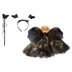 Set karneval - motýl černý