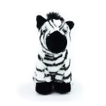 Plyšová zebra sedící 18 cm ECO-FRIENDLY