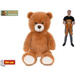 Plush Friends medvěd plyšový 80cm tmavě hnědý