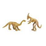 Igráček Paleontoložka – figurka s vykopávkami dinosaurů Parasaurolopha a Diplodoca