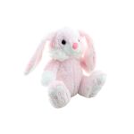 Králík plyšový růžový 23 cm