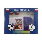 Fandící set Česká republika s kloboukem, MS 2026