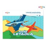 Letecké omalovánky: Naše Letadla