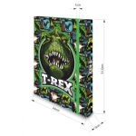 Box na sešity s gumou T-REX 3D A4 (315x240mm) 130gr/m2