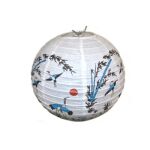 Lampion koule čínský motiv 30cm