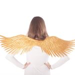 Křídla andělská zlatá