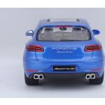 Bburago 1:24 Porsche Macan Metallic modrá 18-21077