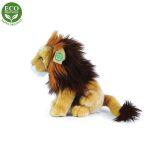 Plyšový lev sedící, 18 cm, ECO-FRIENDLY
