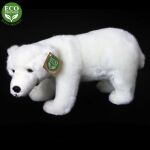 Plyšový medvěd polární stojící, 28 cm, ECO-FRIENDLY