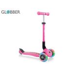 Globber Junior Foldable Fantasy Lights - Neon Pink - Flowers