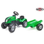 FALK Green traktor s vozíkem 2052L